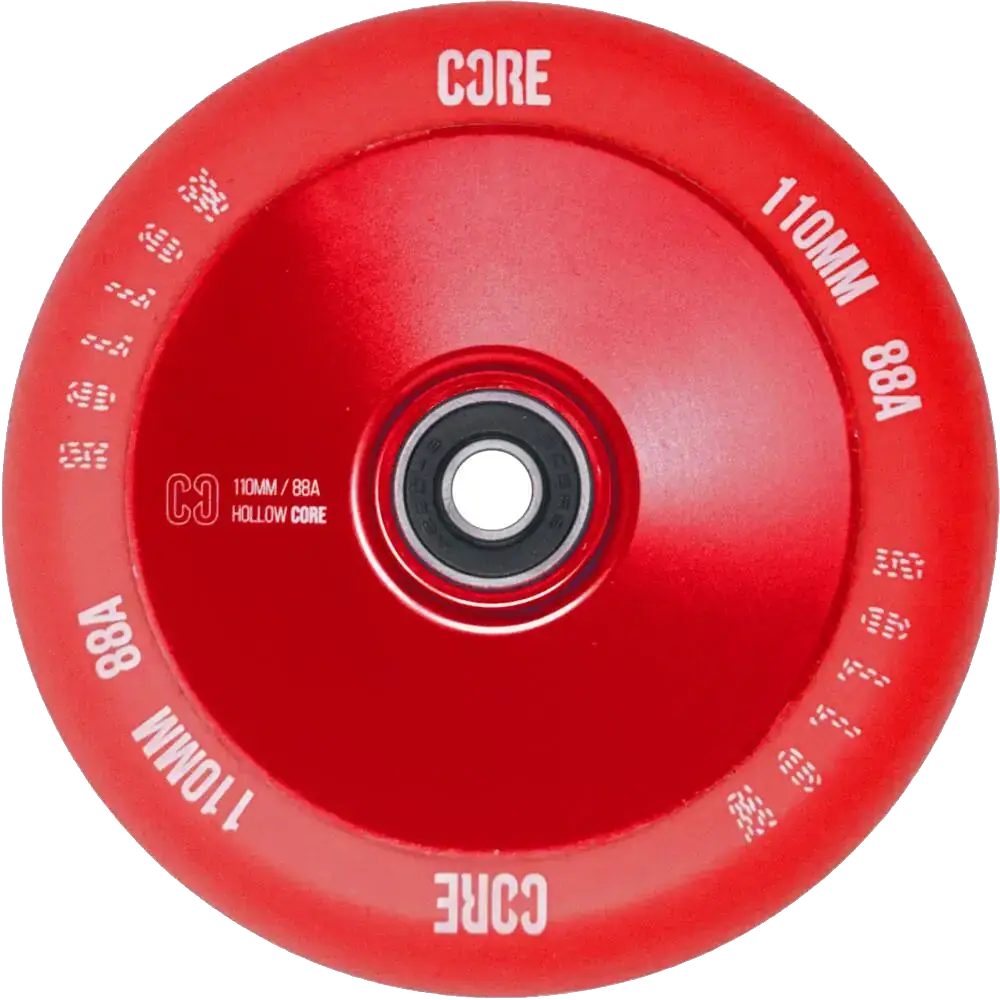 Roue Core Hollowcore V2 110mm Rouge