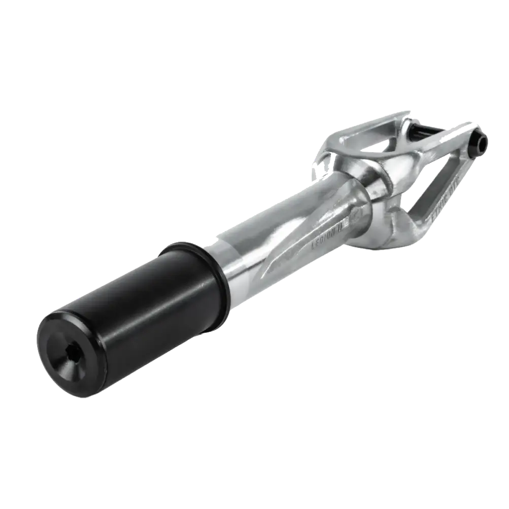 Fourche Ethic DTC Legion V2 HIC Brut vu de la vis