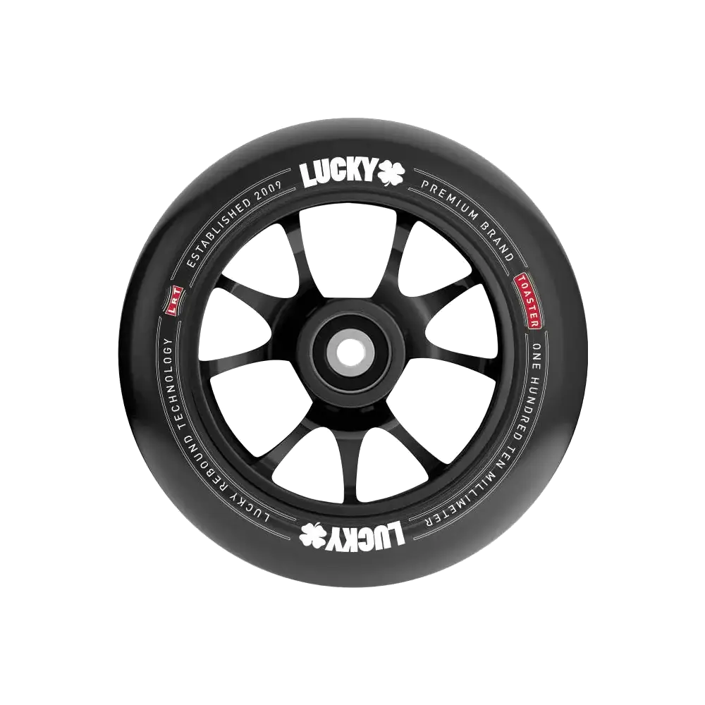 Roue Lucky Toaster 110mm Noir