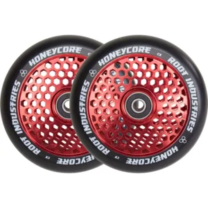 Roues Root Honeycore 120mm Rouge