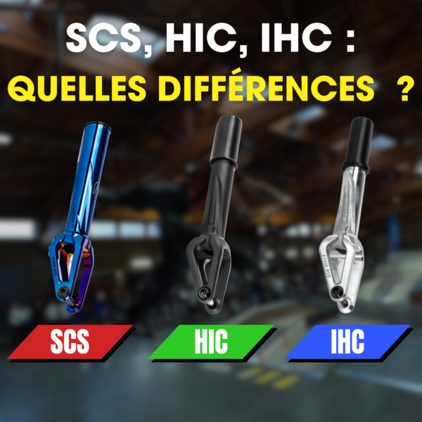 Compressions SCS, HIC et IHC : les différences