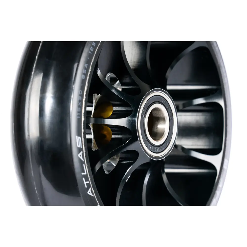 Roue Ethic DTC 115mm 12STD Noir Proche