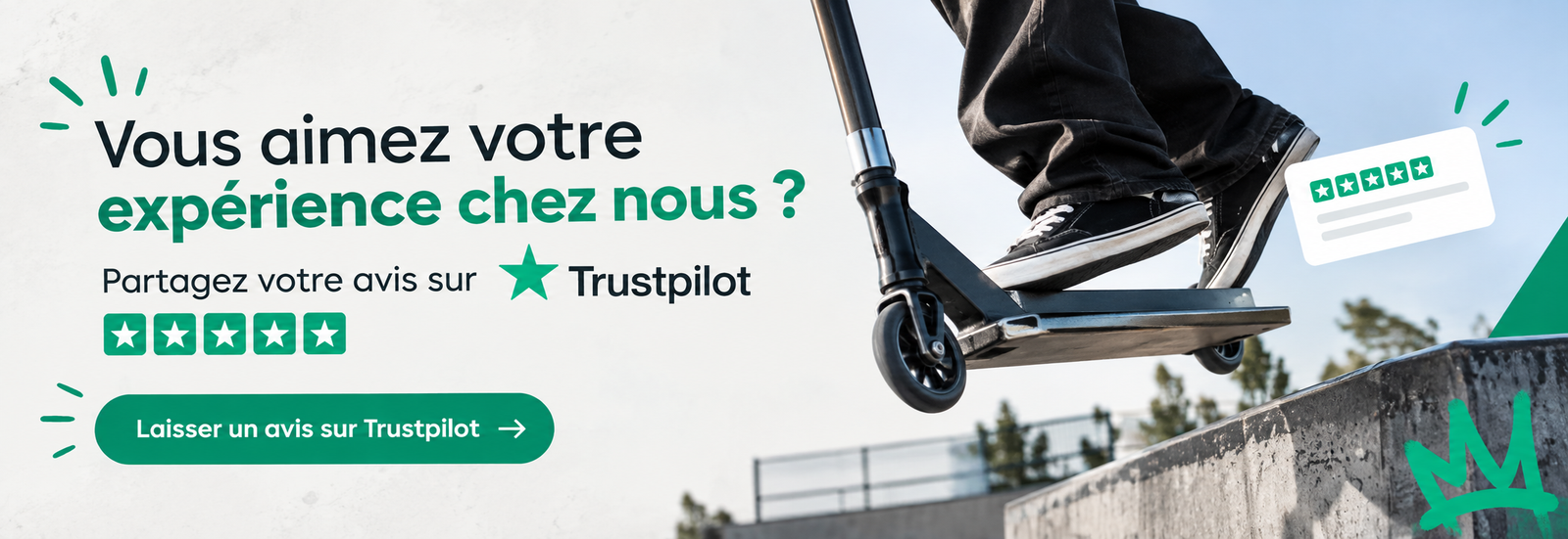 Partagez votre avis sur LTS Area sur Trustpilot