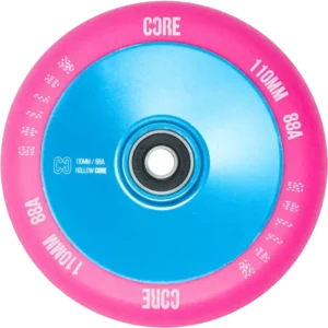 Roue Core Hollowcore V2 110mm Rose Bleu